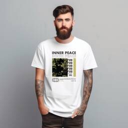 Remera Estampada 100% algodn Inner Peace