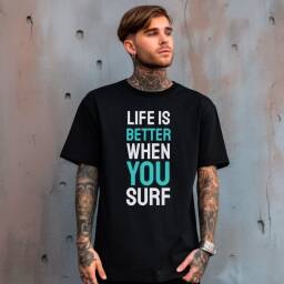 Remera Camisetas Estampada 100% algodn you surf 1