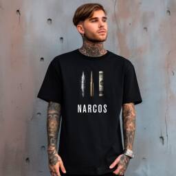 Remera Camisetas Estampada 100% algodn narcos