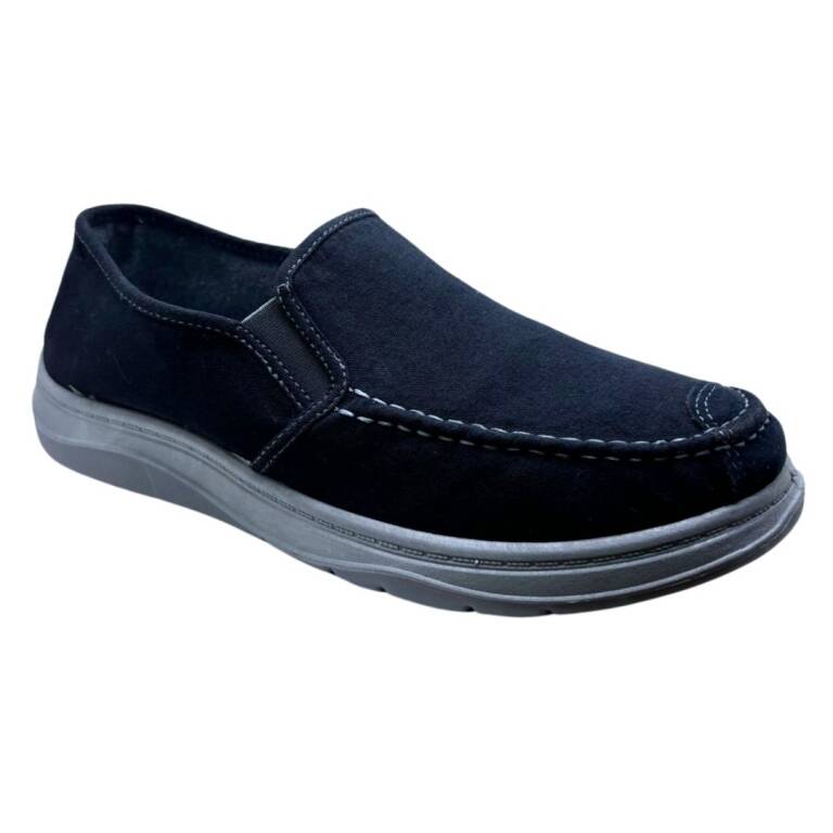 Mocasn Nutico Lona Tipo Croc Para Hombre Boccato A-39